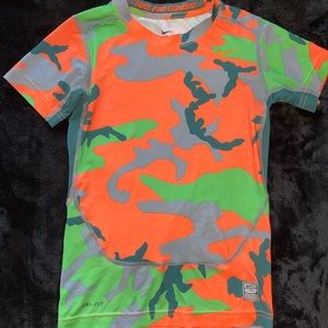 Nike dri-fit material compression shirt